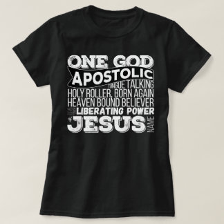 T-shirt Une chanson apostolique de Dieu