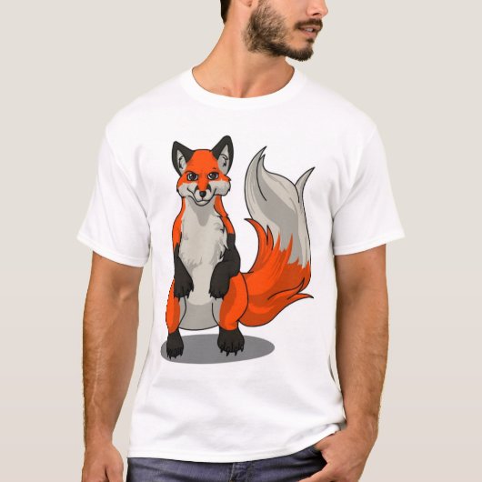 T-shirt Une chemise orange plus docile de Salk de psyché (Devant)