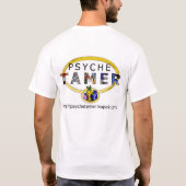 T-shirt Une chemise orange plus docile de Salk de psyché (Dos)