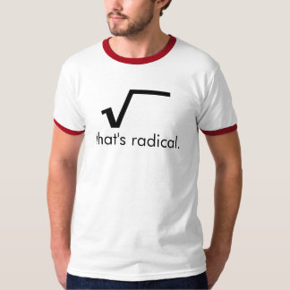 T-shirt Une chemise radicale !