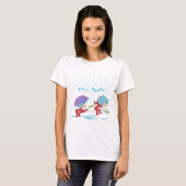 T-shirt Une chose deux choses heureuses (Devant entier)