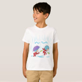 T-shirt Une chose deux choses heureuses (Devant entier)