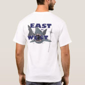 T-shirt Une chose vraie - est contre les chasseurs (Dos)