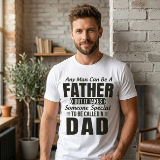 T-shirt Une citation de père quelqu'un de spécial à appele