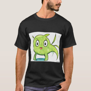 T-shirt Une conception de peinture de couleur Lagune/Balis
