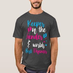 T-shirt Une conception révélatrice du genre pour un gardie