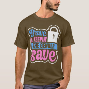 T-shirt Une conception révélatrice du genre pour un gardie