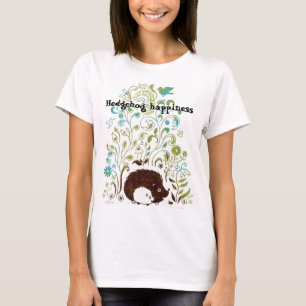 T-shirt une copie fraîche de hérisson, bonheur de héris
