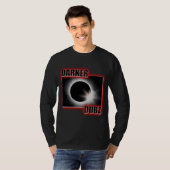 T-shirt Une copie rouge PLUS FONCÉE de DUBZ Dubstep (Devant entier)