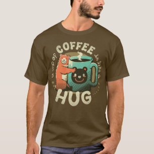 T-shirt Une Coupe De Café Est Comme Un Coin