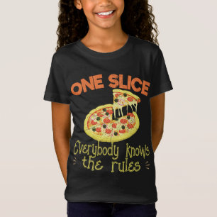 T-Shirt Une Coupe Tout Le Monde Connait Les Règles Pizza M