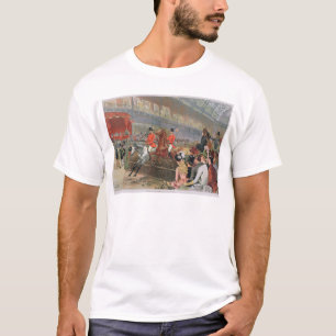T-shirt Une course de cheval, 1886