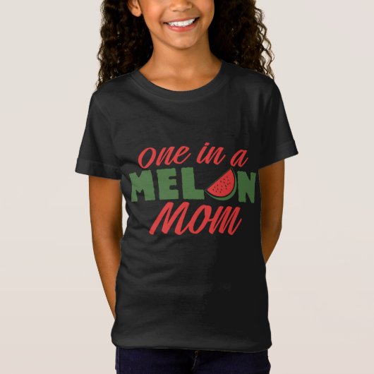 T-Shirt Une Dans Une Mère Melon Mère Moms Watermelon (Devant)