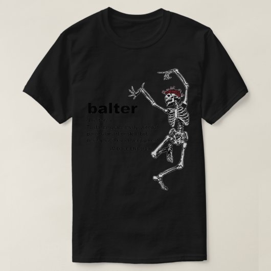 T-shirt Une Définition Plus Baltique Pour Danse Sans Amour (Design devant)