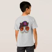 T-shirt Une dure à cuire Kitty Kat de la 82e Airborne ! (Dos entier)
