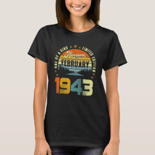 T-shirt Une Édition Limitée Du Genre Étrangère Depuis Febr