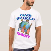 T-shirt Une égalité du monde (Devant)