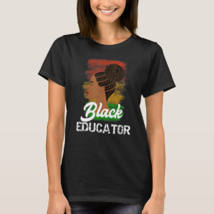 T-shirt Une Enseignante Africaine Américaine Avec Cornr