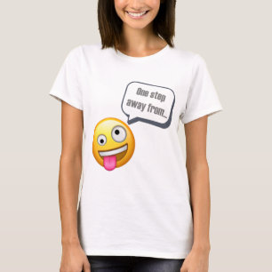 T-shirt une étape d'être Emoji fol