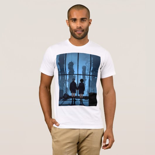 T-shirt "Une étrange période de ma vie" (Devant entier)