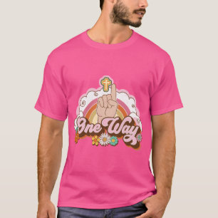 T-shirt Une façon Jésus Jésus Revolution Revivela