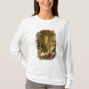 T-shirt Une famille disant la grâce