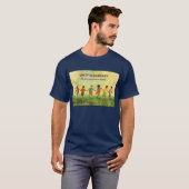 T-shirt Une famille humaine (Devant entier)