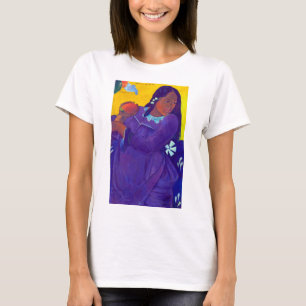 T-shirt Une femme avec un manchot, Gauguin