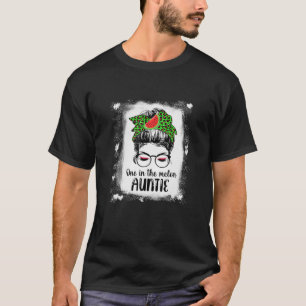T-shirt Une Femme Dans La Melon Auntie Leopard Watermelon