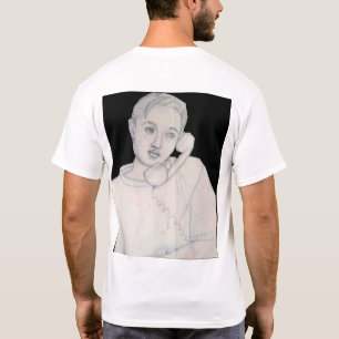 T-shirt Une femme du nom de Yoko à Yokohama dessinée ave