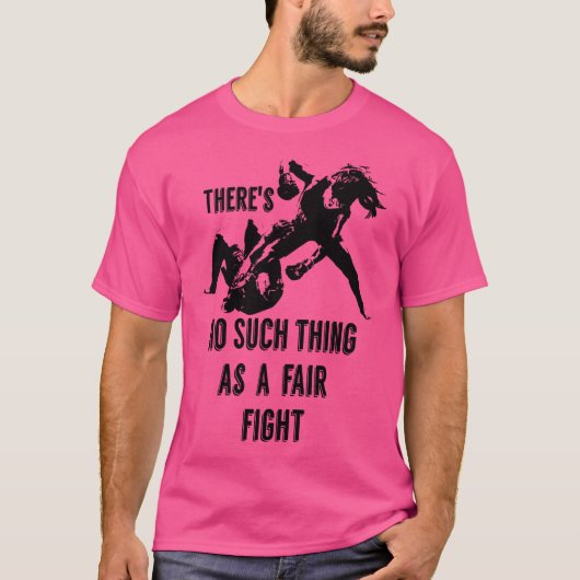 T-shirt Une femme Mixed martial art (Devant)