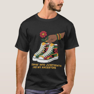 T-shirt Une Femme Noire Fierté Au Xe Juillet
