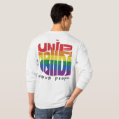 T-shirt "Une Fierté Unie" (Dos entier)