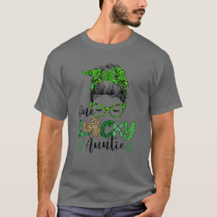 T-shirt Une fille chanceuse Jour de la Saint Patrick Maman