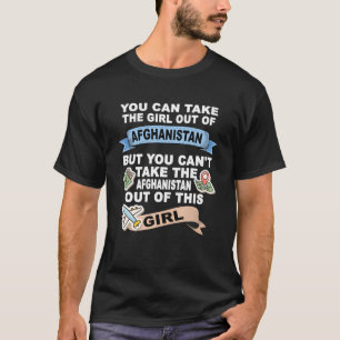 T-shirt Une fille d'Afghanistan - Déménagement d'Afghanist