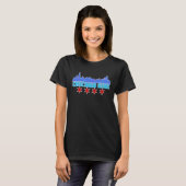 T-shirt Une fille de Chicago (Devant entier)