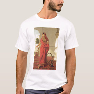 T-shirt Une fille de danse indienne avec un narguilé, 177