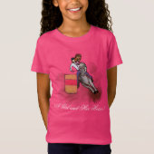 T-Shirt Une fille et son cheval ! (Devant)