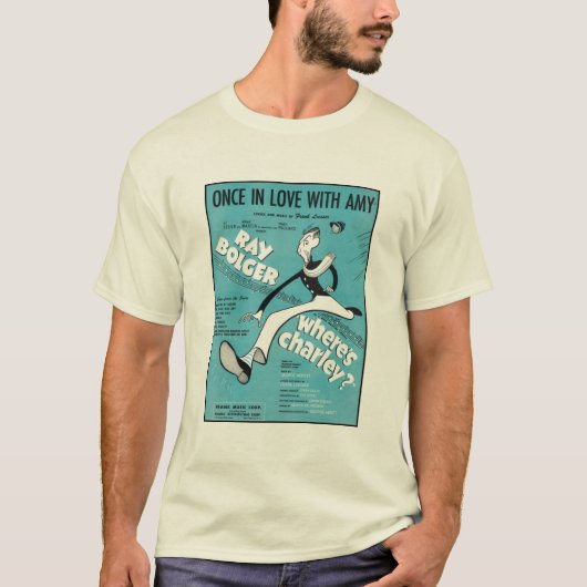 T-shirt Une Fois En Amour Avec La Couverture Du Songbook A (Devant)