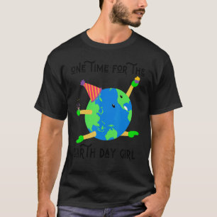 T-shirt Une Fois Pour Le Monde De La Danse Des Filles Jour