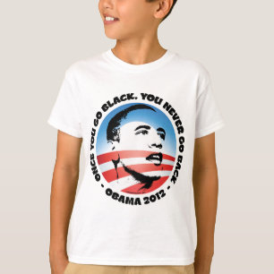 T-shirt Une fois que tu es noir, tu ne reviens jamais