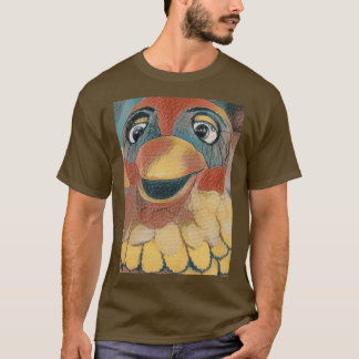 T-shirt Une Fois Un Oiseau De Pourquoi