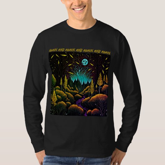 T-shirt Une forêt (Devant)