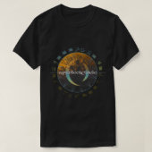 T-shirt Une forêt de cercles parfaits (Design devant)