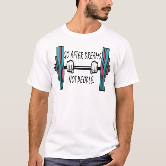 T-shirt Une formation pour battre votre rêve (Devant)