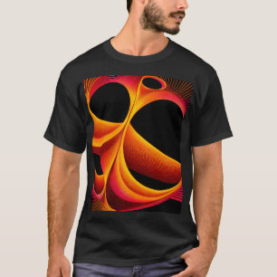 T-shirt Une fractale de Mandelbrot beaucoup manipulée
