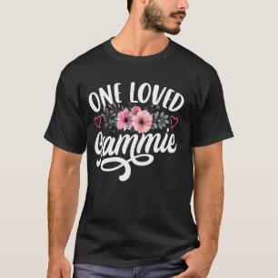 T-shirt Une Gammie aimée drôle de fête des mères grand-mèr