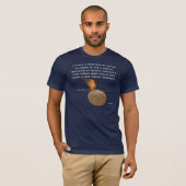 T-shirt Une hirondelle portant une noix de coco ! 3 (Devant entier)