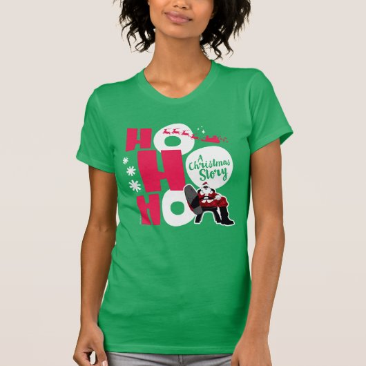 T-shirt Une histoire de Noël | Ho Ho Ho (Devant)