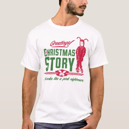 T-shirt Une histoire de Noël | Il ressemble à un cauchemar (Devant)